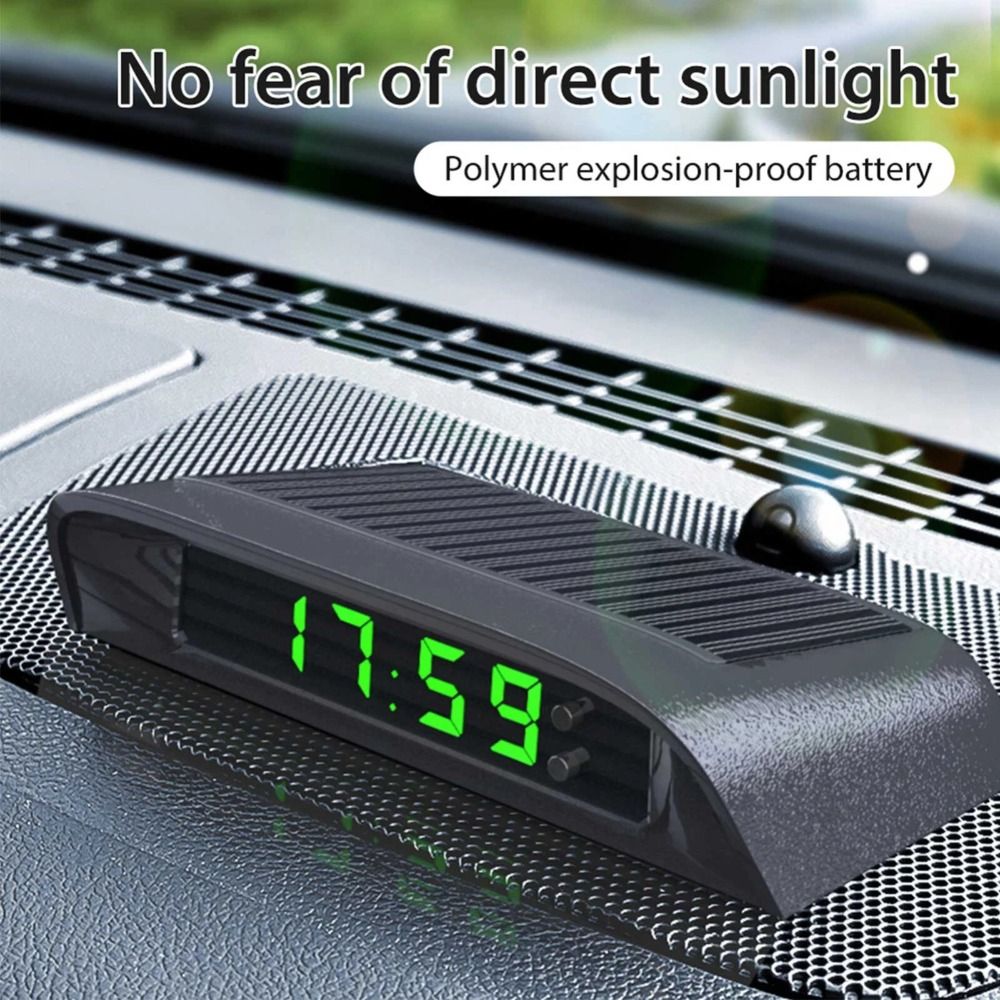 Watches & Jewelry Lvmh - Solar Powered Car Digital Watch Luminous