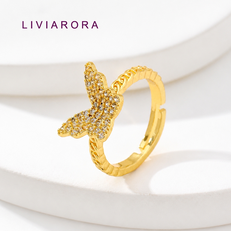1/2/4Pcs 18K Gold Plated Brass - đánh giá và giá Gold Plated Ring