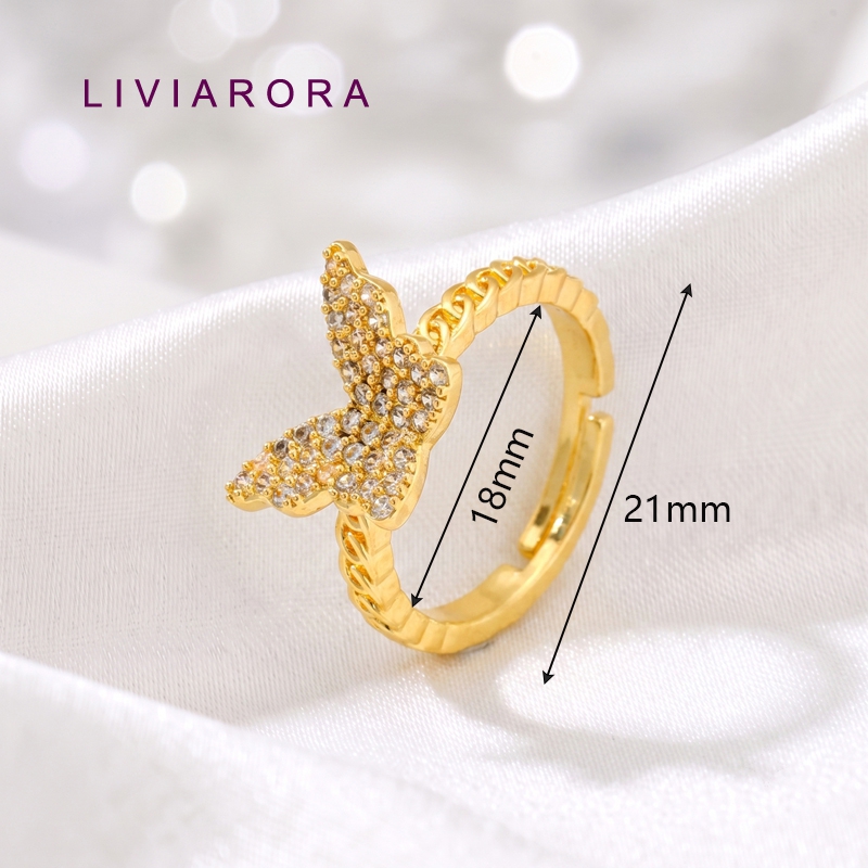 1/2/4Pcs 18K Gold Plated Brass - đánh giá và giá Gold Plated Ring