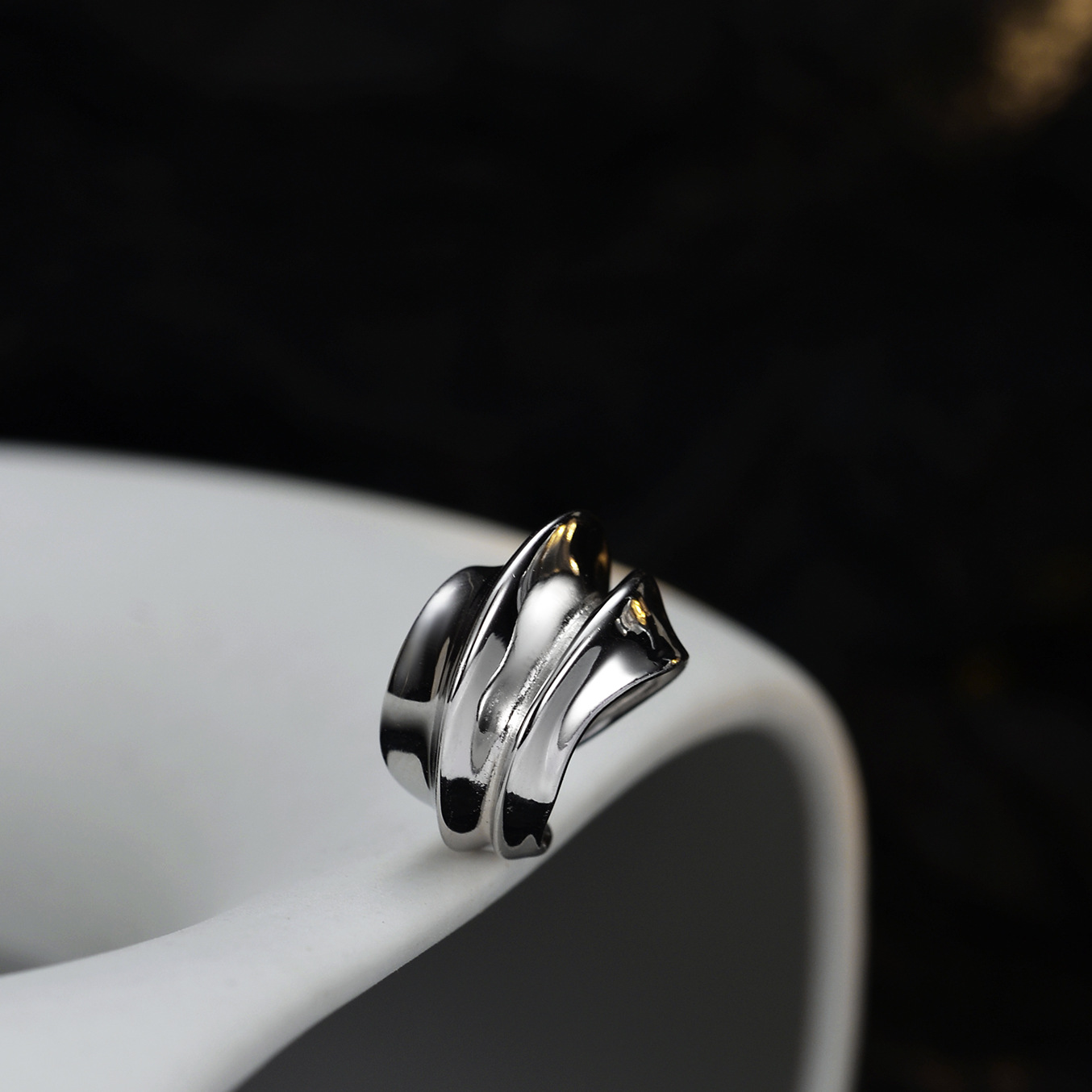 F.I.N.S 1 Phóng Đại Rộng S925  - đánh giá và giá Ear Cuff No Piercing