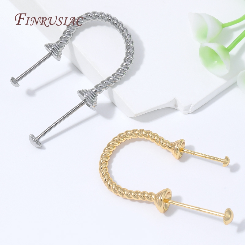 1-3Pcs 18K Gold Plated Twisted - đánh giá và giá Drop Earrings