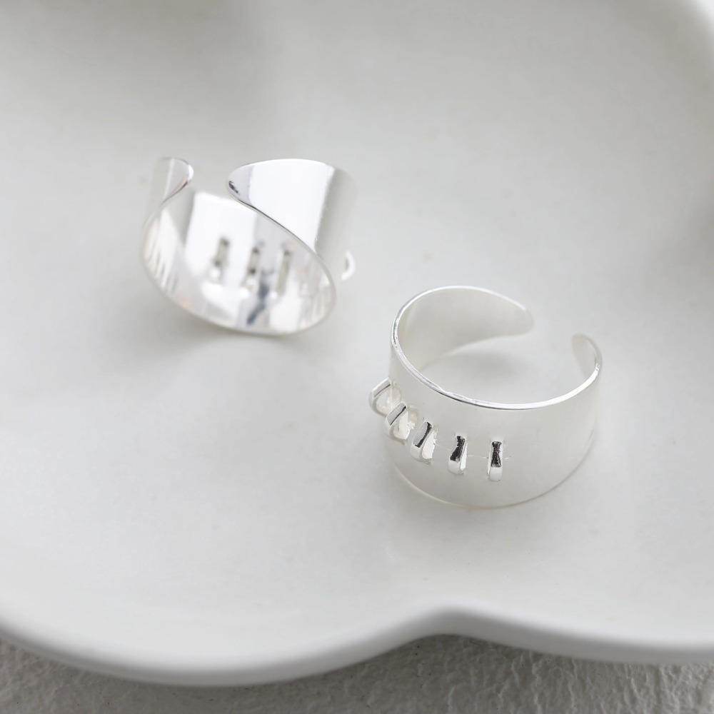 4PCS Brass Ring Settings with  - đánh giá và giá Gold Plated Ring