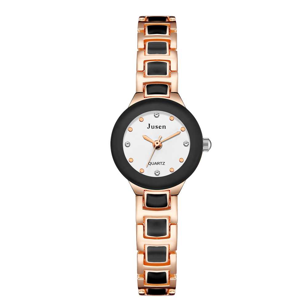 Fashion Small Black Dial Rhine - đánh giá và giá Jewelry Watches Women