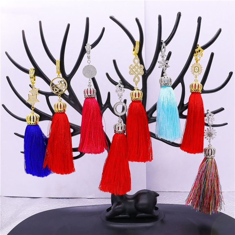 Juya Vòng Tay Mạ Bạc Tai Dây S - đánh giá và giá Drop Earrings