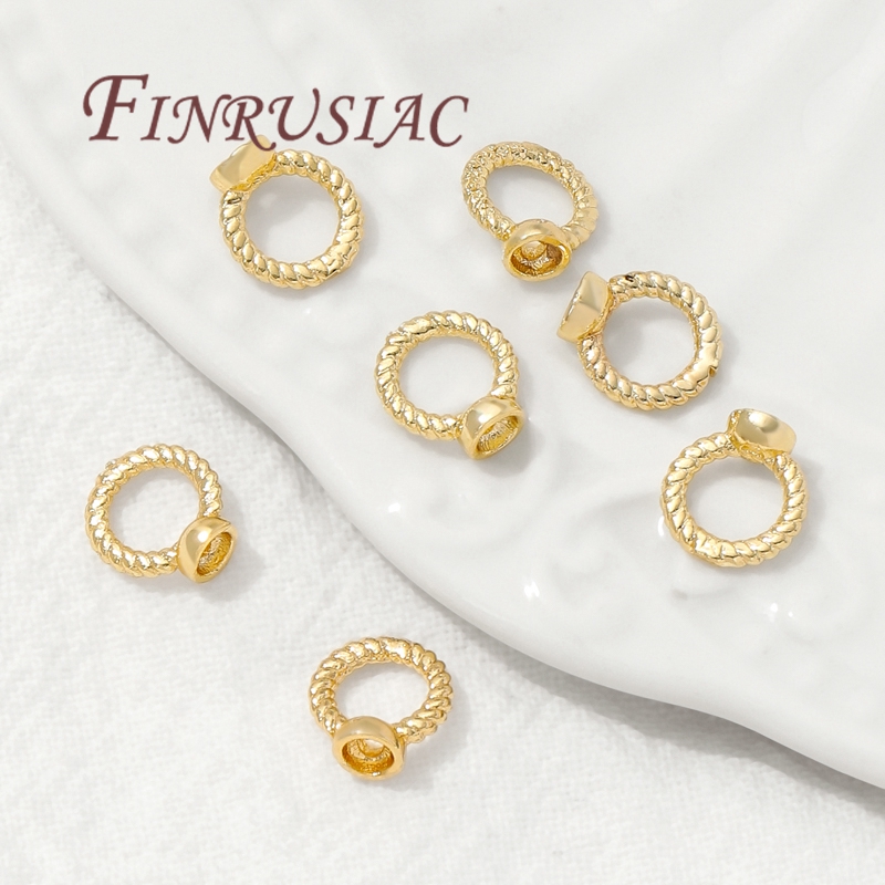 7.5mm End Connecting Ring 18K  - đánh giá và giá Gold Plated Ring
