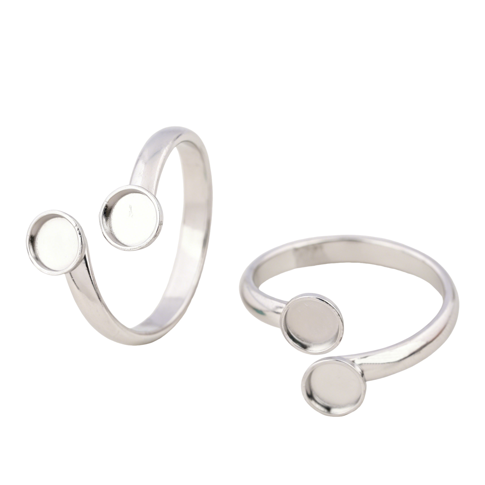10pcs Stainless Steel Adjustab - đánh giá và giá Gold Plated Ring