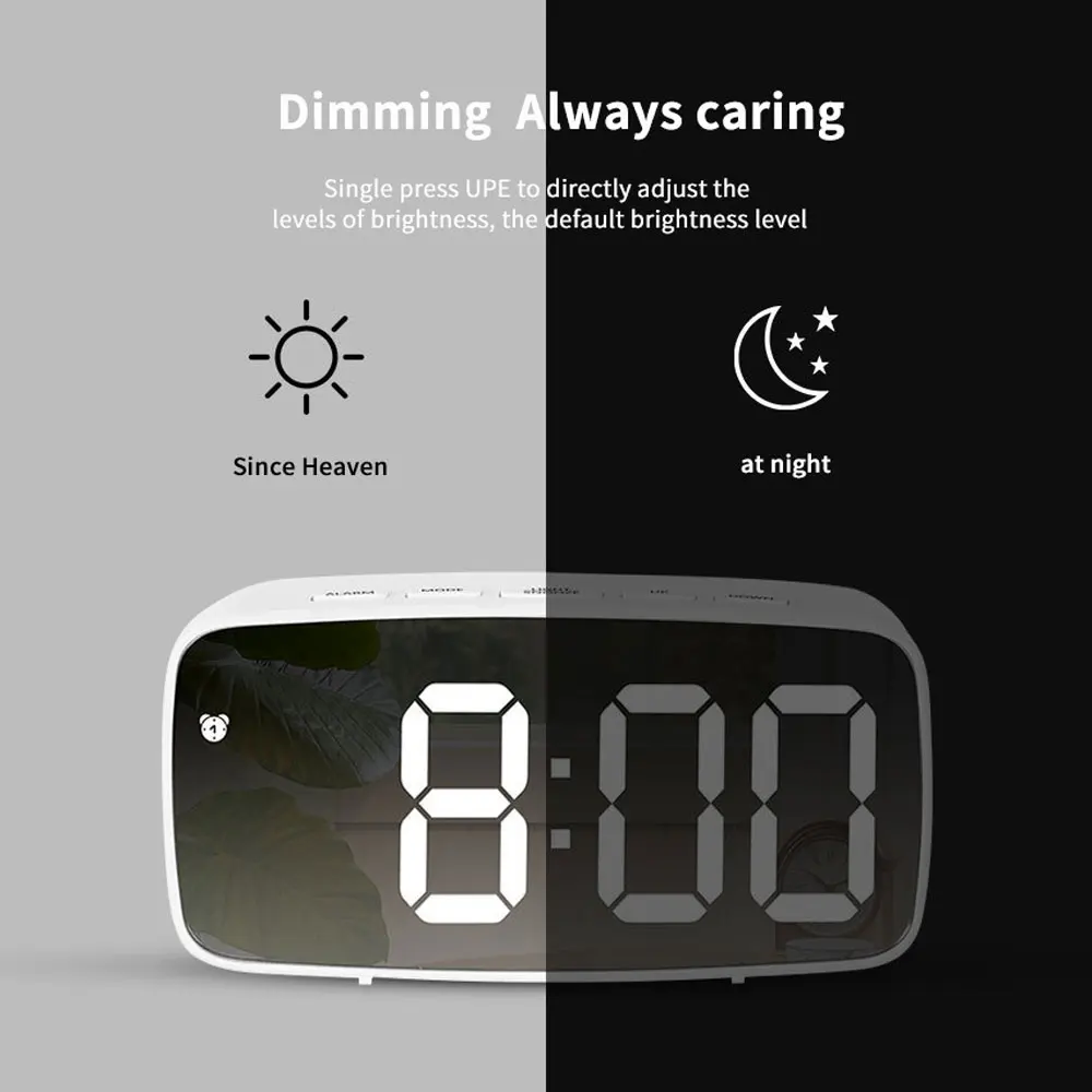 Acrylic Mirror Alarm Clock Ele - đánh giá và giá Moments Watches & Jewelry Vaughan Mills