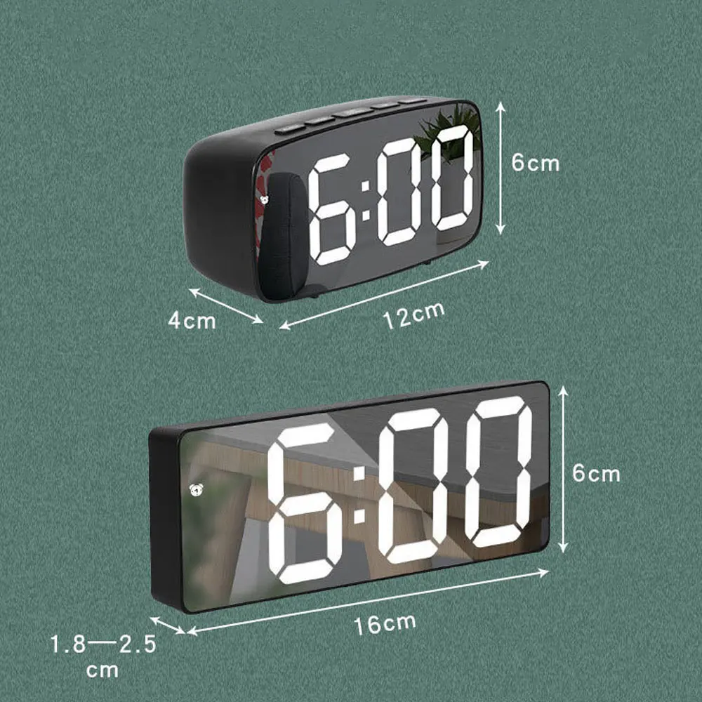 Acrylic Mirror Alarm Clock Ele - đánh giá và giá Moments Watches & Jewelry Vaughan Mills