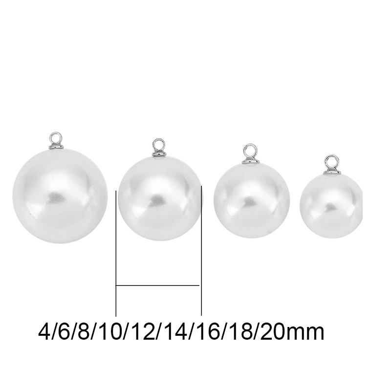 20pcs Imitation Pearl Beads Ea - đánh giá và giá Drop Earrings