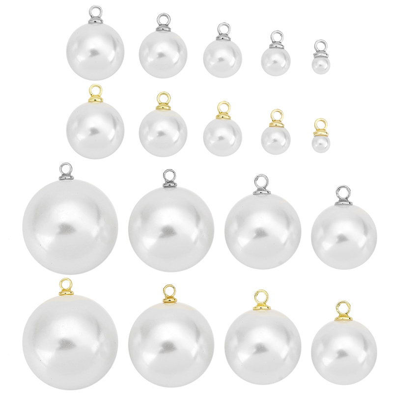20pcs Imitation Pearl Beads Ea - đánh giá và giá Drop Earrings