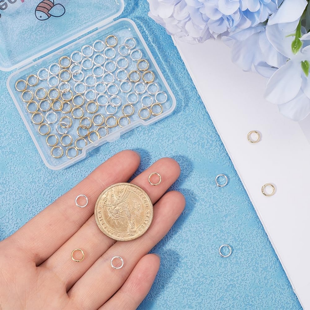 1 Box 80Pcs Split Jump Ring 24 - đánh giá và giá Gold Plated Ring