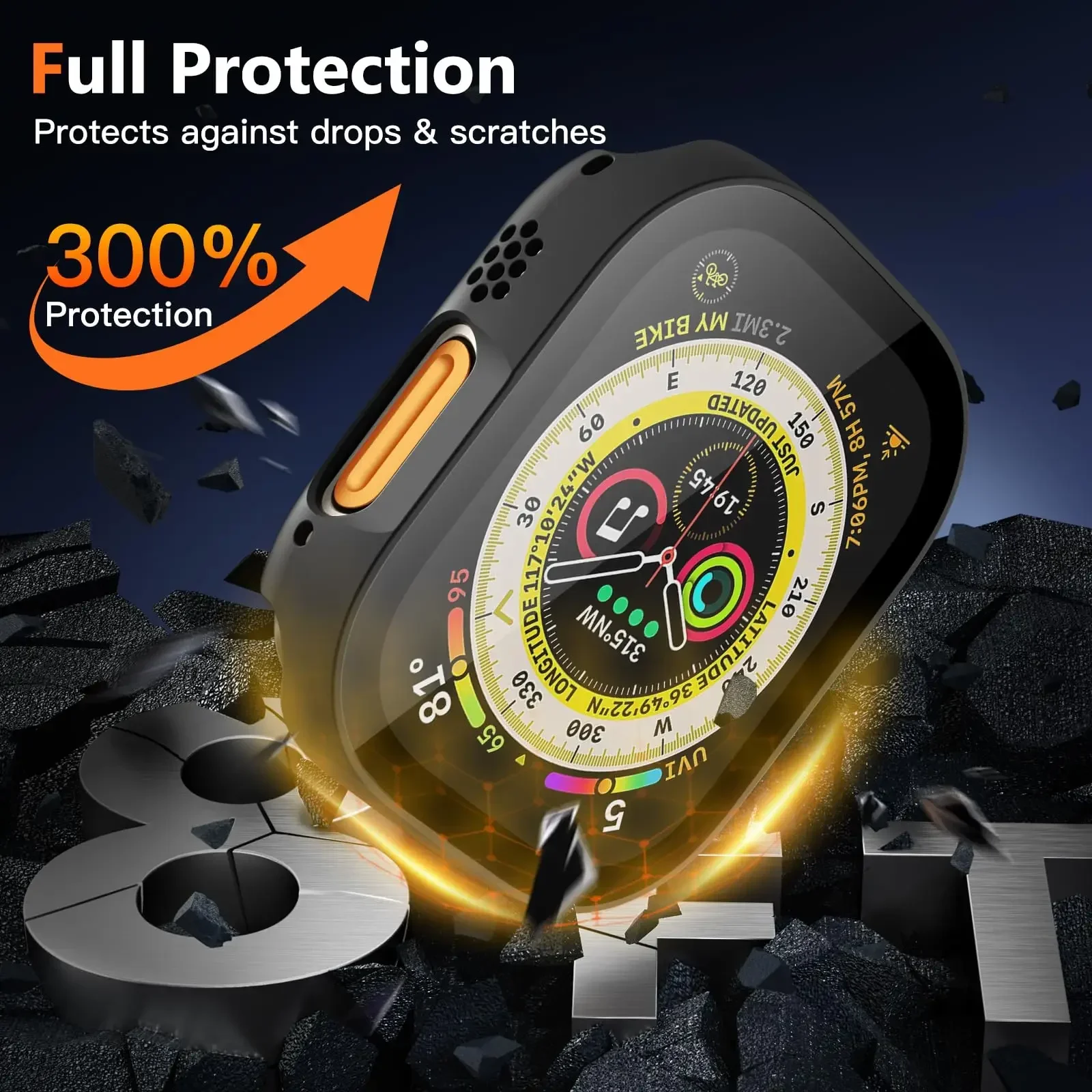 3 Pack Cover for Apple Watch 4 - đánh giá và giá Jewelry Smart Watches