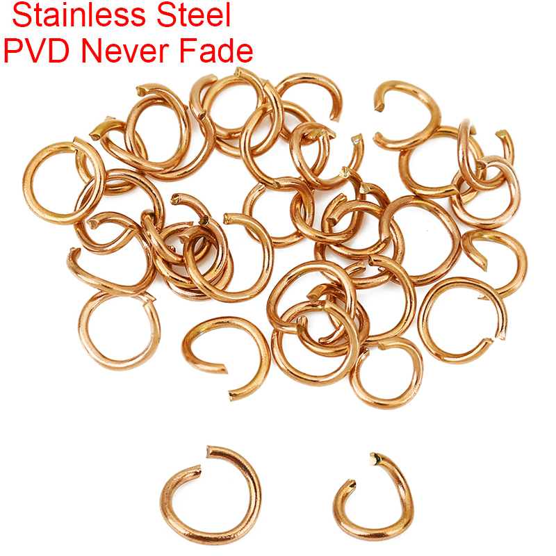 100pcs Rose Gold Plated Stainl - đánh giá và giá Gold Plated Ring