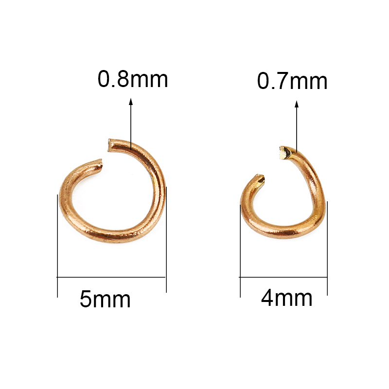 100pcs Rose Gold Plated Stainl - đánh giá và giá Gold Plated Ring