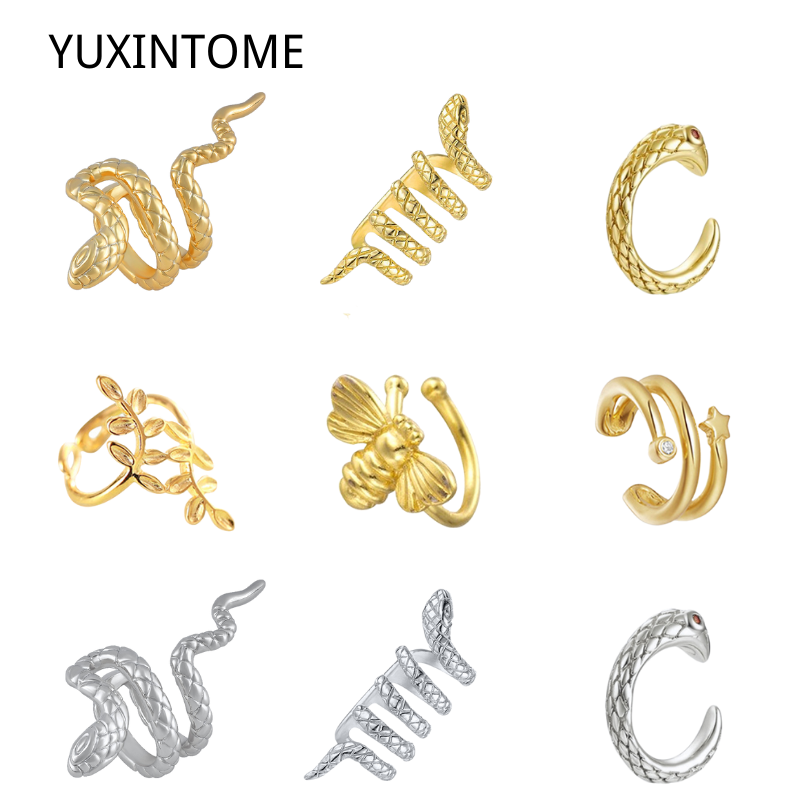1PC Plated 24K Gold Vintage Cr - đánh giá và giá Ear Cuff No Piercing