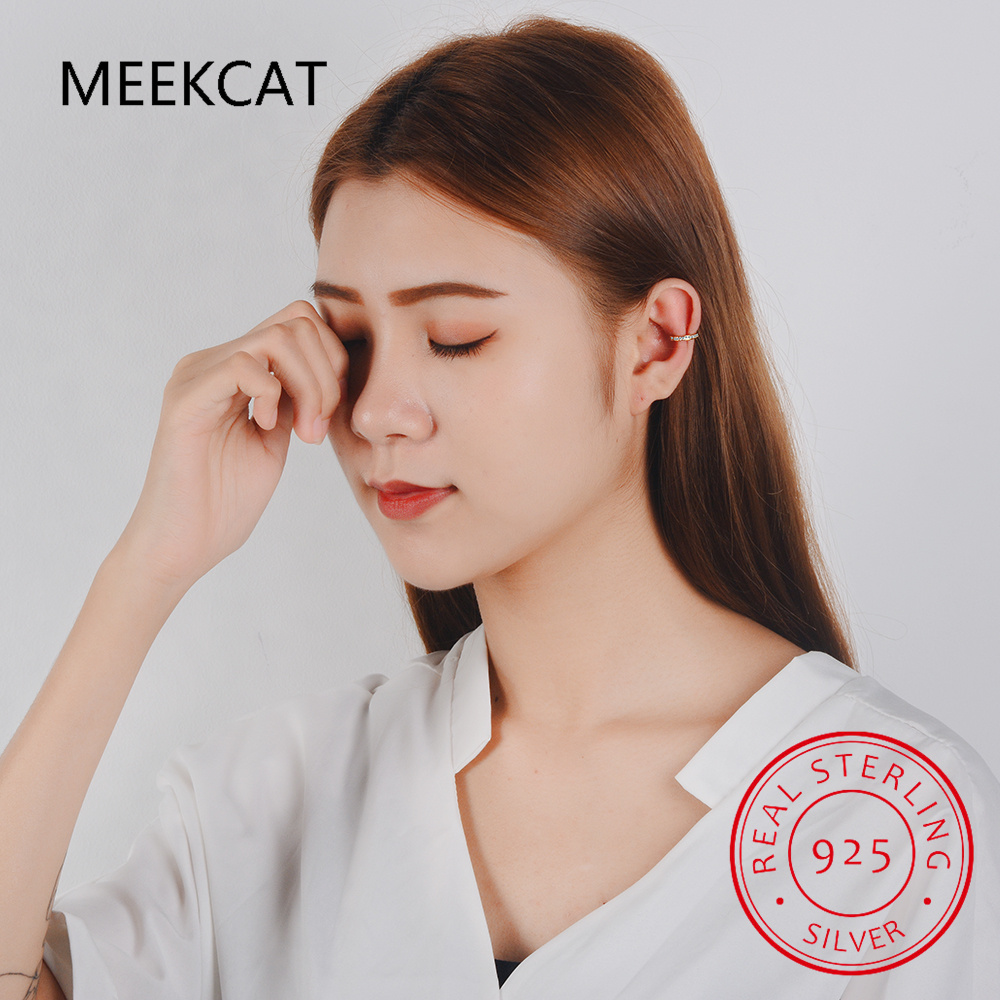 Real 925 Sterling Silver Lovel - đánh giá và giá Ear Cuff No Piercing