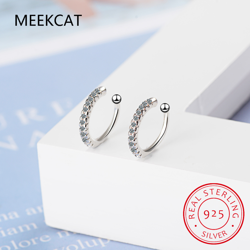 Real 925 Sterling Silver Lovel - đánh giá và giá Ear Cuff No Piercing