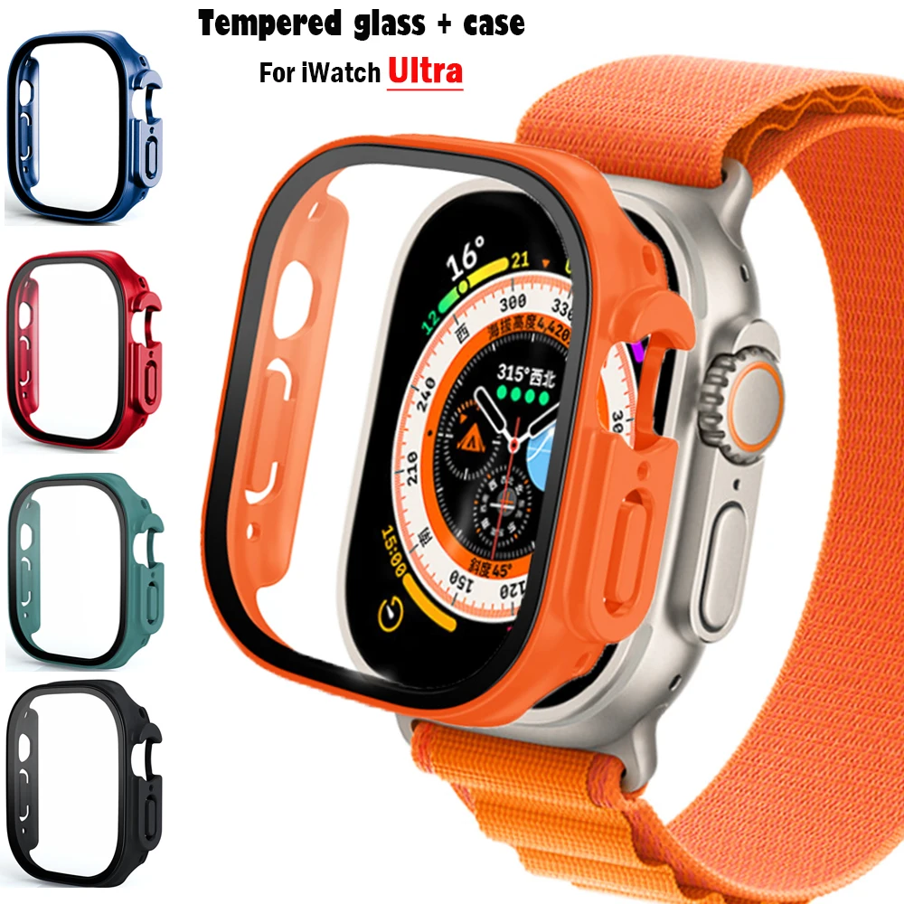 Glass+case For Apple Watch Ult - đánh giá và giá Jewelry Smart Watches